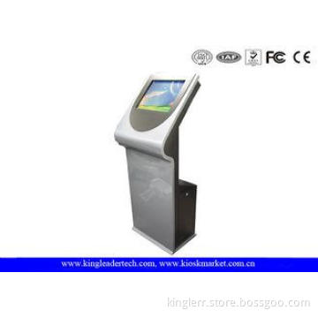 Modern Display Information Kiosk With SAW Touch screen Size